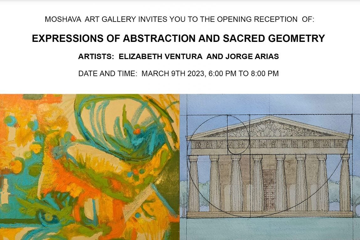 We are thrilled to have the captivating artworks of Elizabeth Ventura and Jorge Arias in our gallery through the end of April. Come join us this Thursday at the opening reception! Wine &amp; Cheese will be served.
.
.
.
#art #gallery #artexhibition #