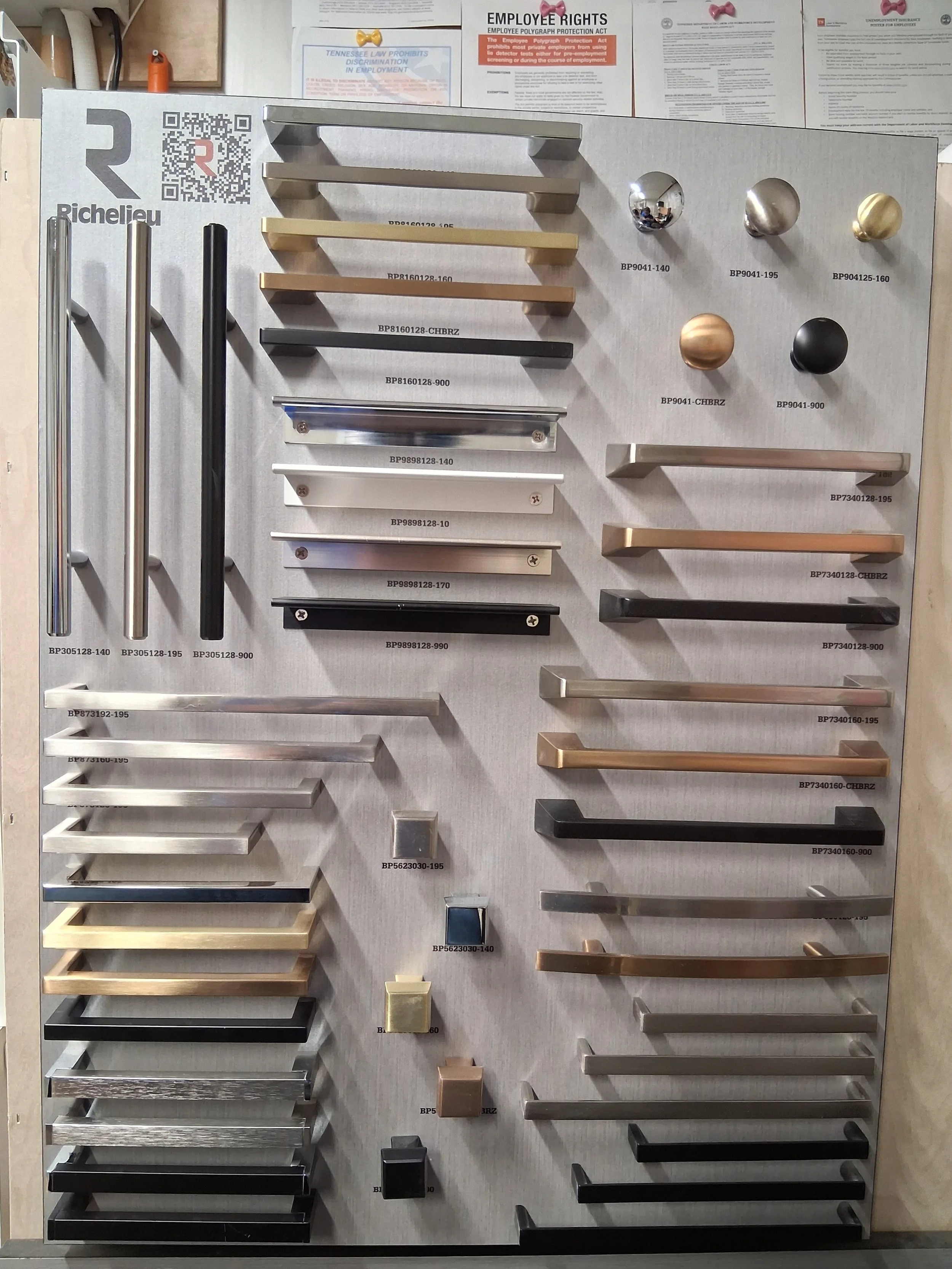 F- Knobs and Handles