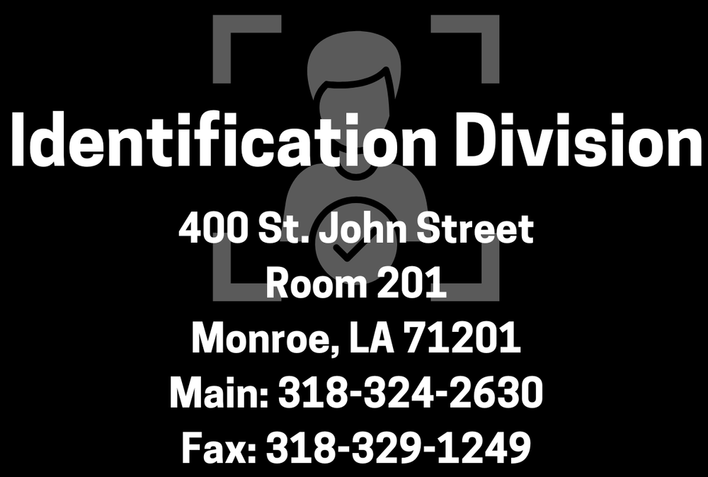 Records/Identification Ouachita Parish Sheriff #39 s Office Records/Identification Ouachita Parish Sheriff #39 s Office