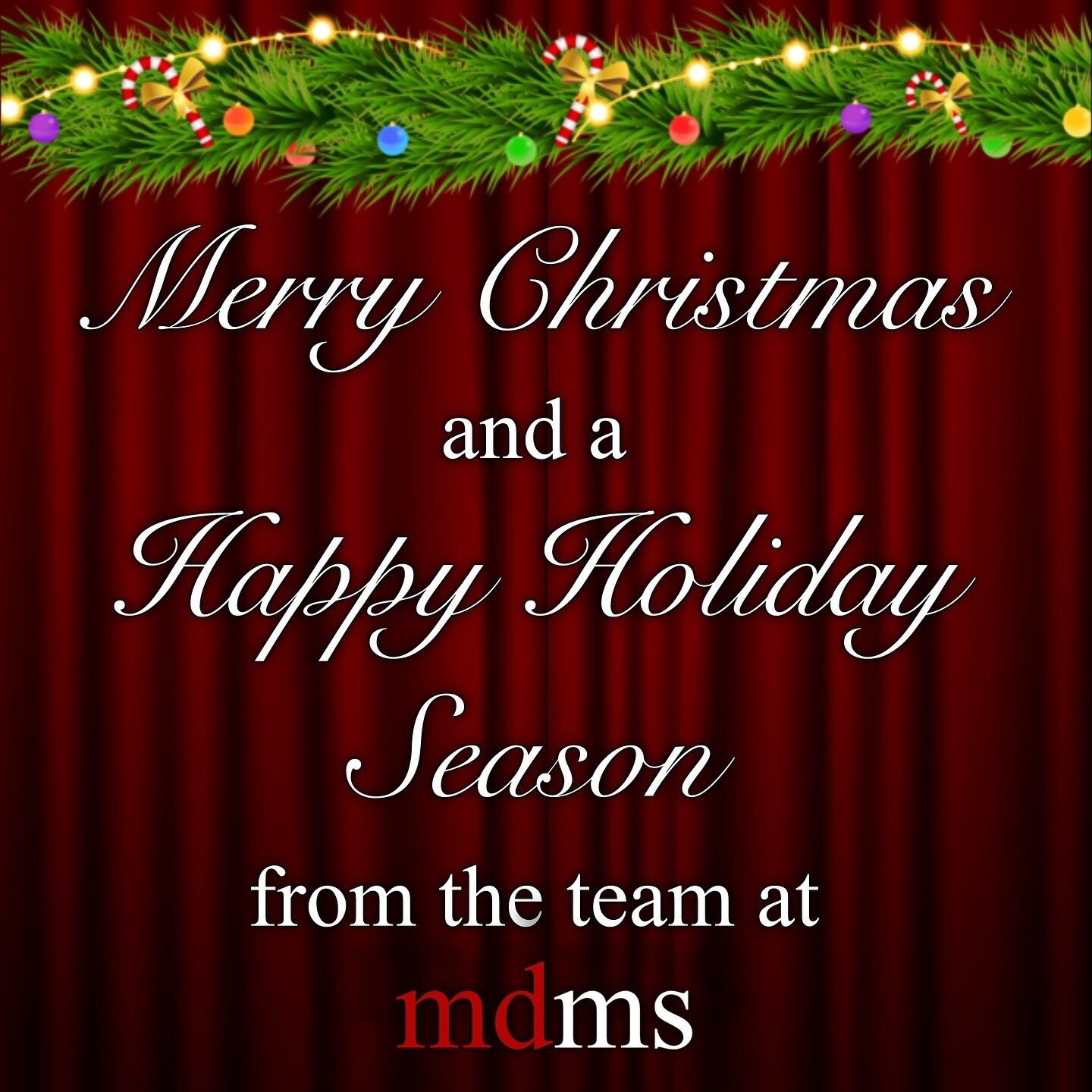Wishing you a happy and safe holidays from the team at MDMS! 
It&rsquo;s been a fantastic year, and we can&rsquo;t wait to achieve even more in 2024! ❤️💫