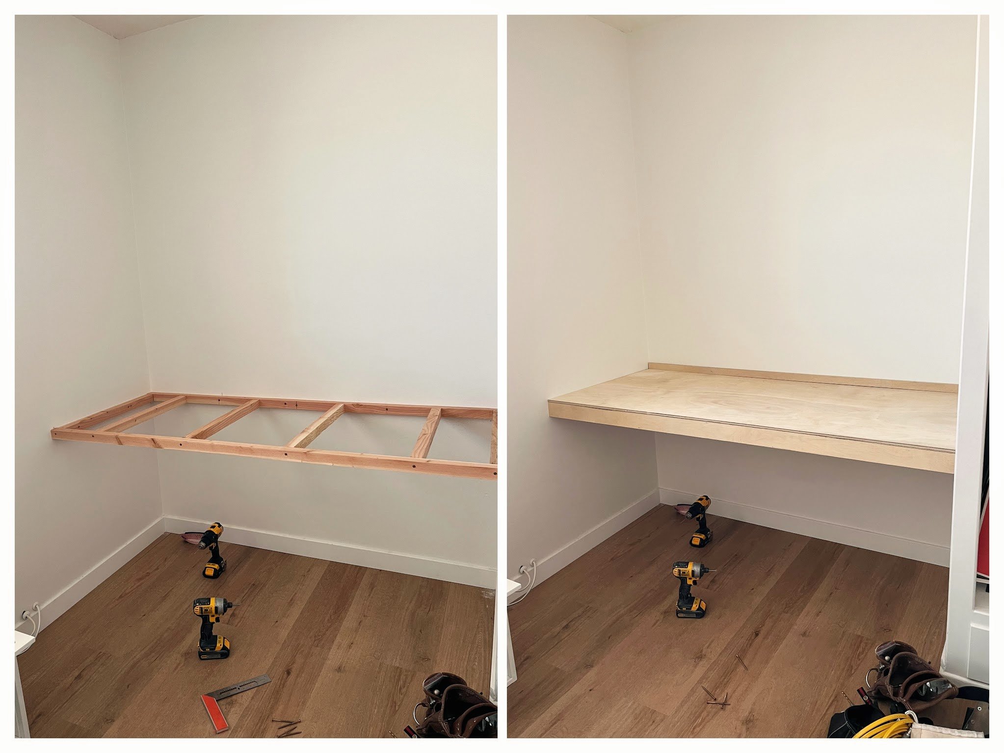 Custom built-in Desk