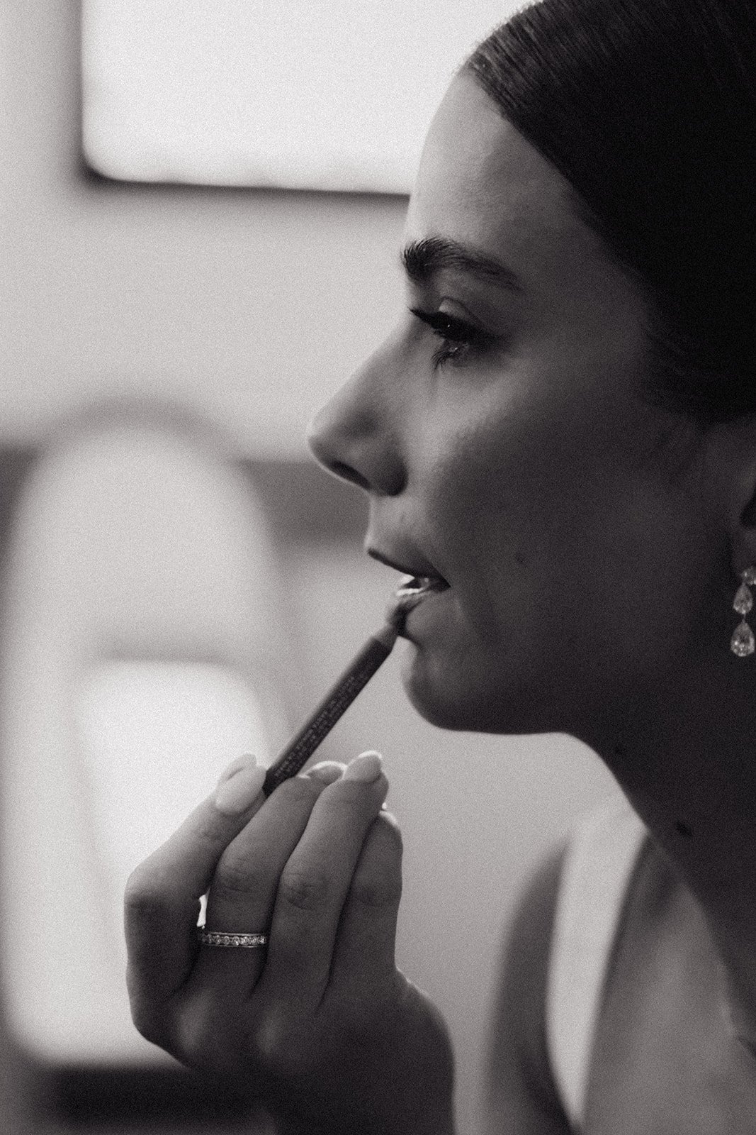 Bridal Portraits, Bride Getting, candid lifestyle documentary Los Angeles Wedding Photographer