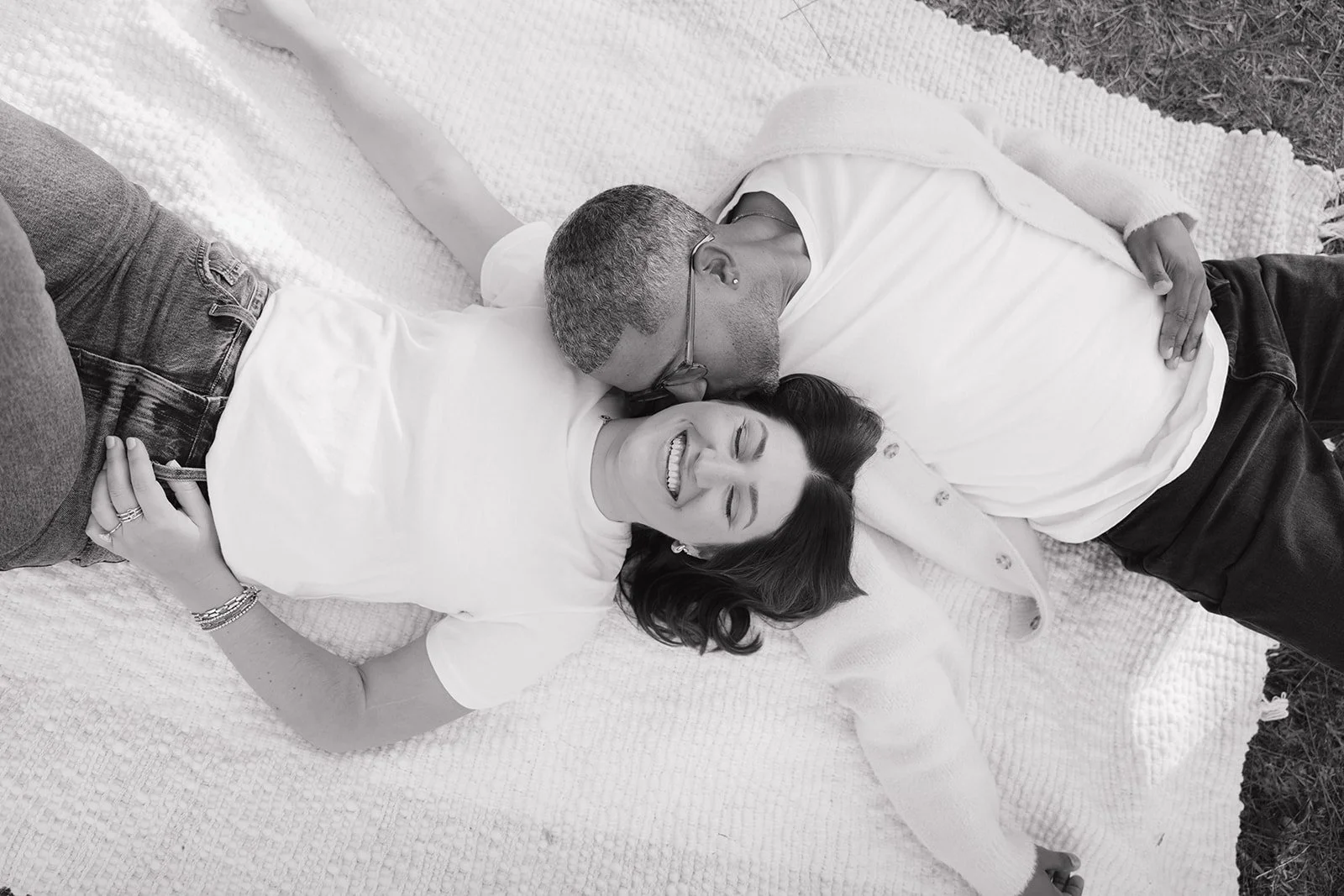 Outdoor, candid lifestyle, natural light engagement session, Los Angeles
