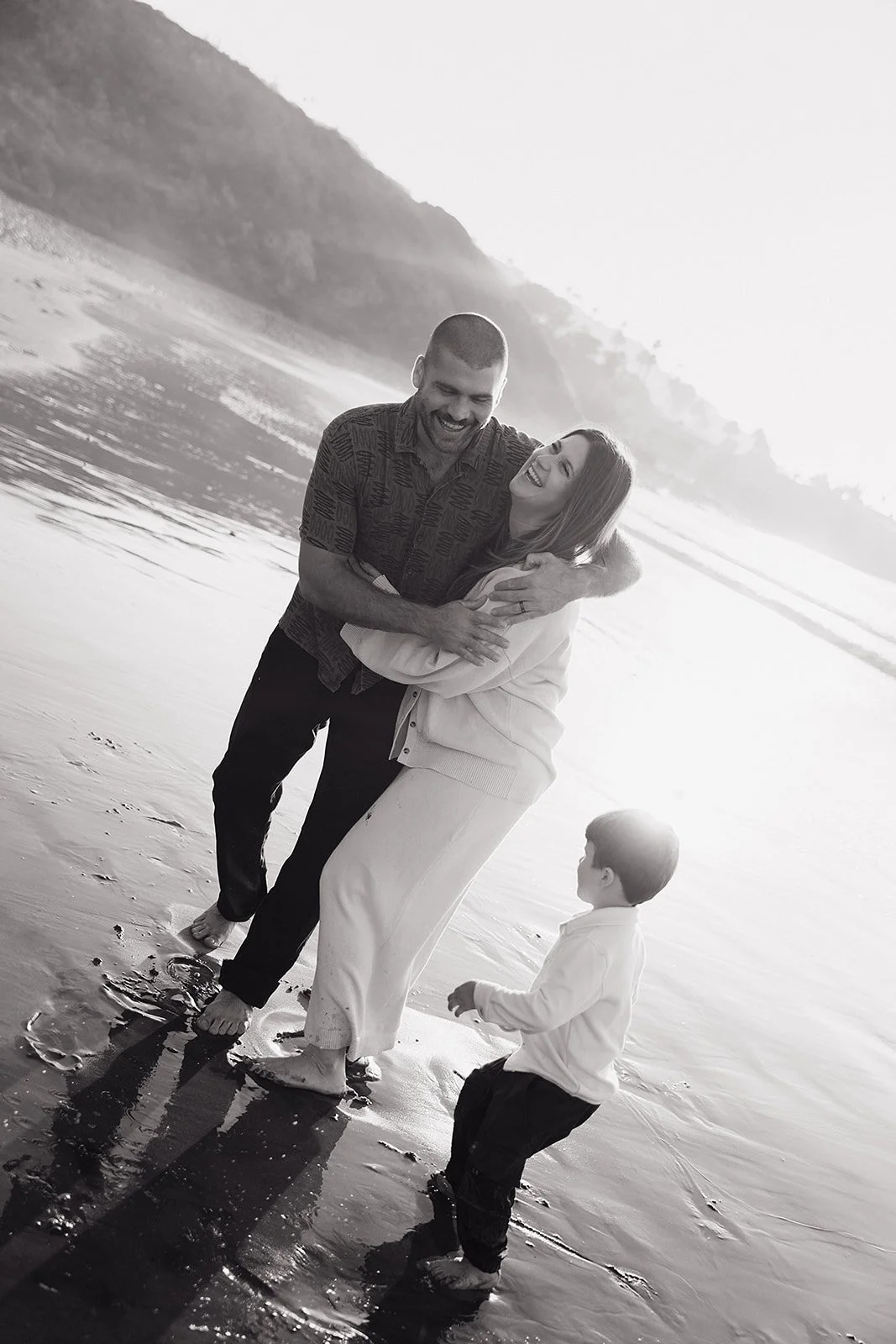 Palos Verdes Family beach photo session, Documentary lifestyle photographer, Los Angeles