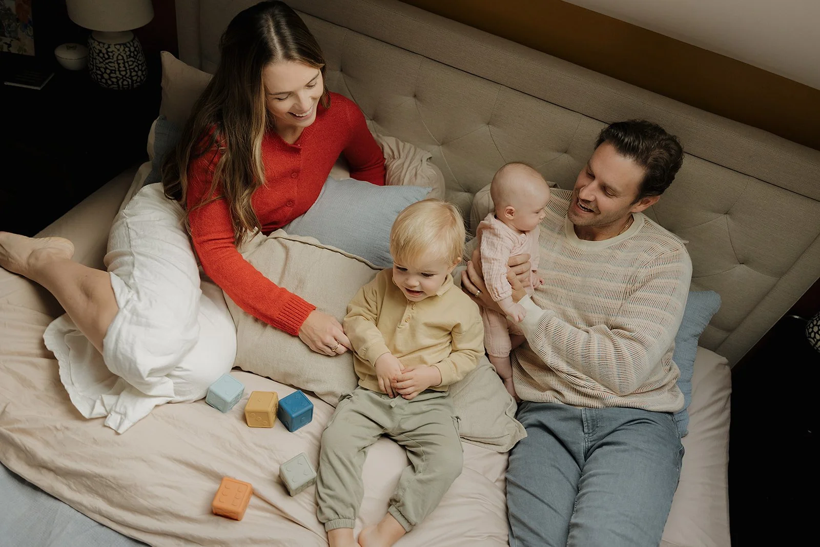 Los Angeles In home lifestyle family photography - Jade Sharp Photo