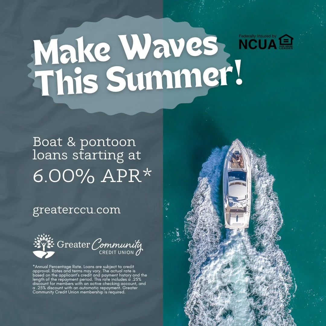 🚤It's time to start thinking about all the fun you could have this summer! Let us help you make waves . Visit our website or contact us to learn more.