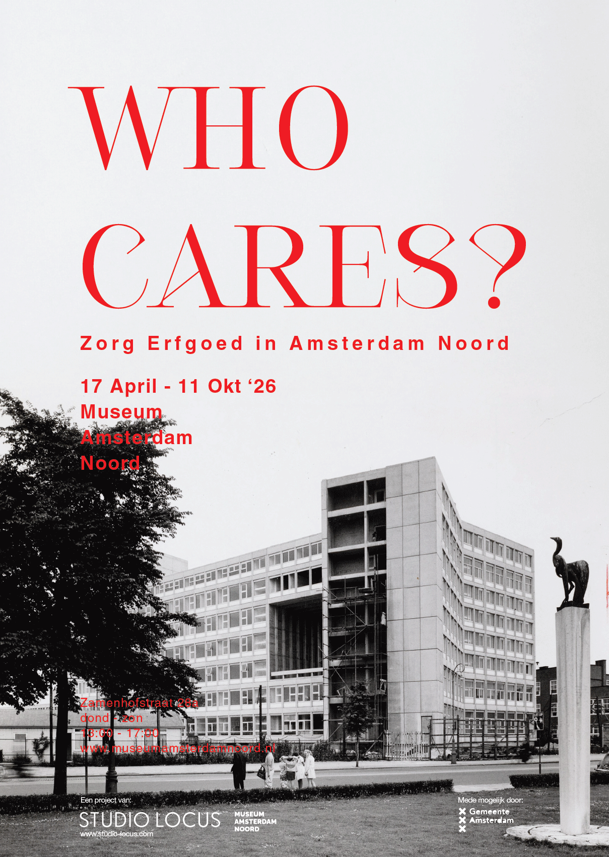 Who Cares? at Museum Amsterdam Noord
