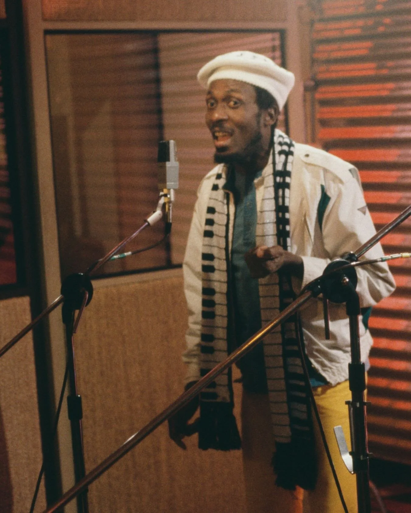 Jimmy Cliff, sang &ldquo;Many Rivers to Cross,&rdquo; &amp; now has crossed his last one. Robby (Krieger) &amp; I were blessed to be in a studio in Jamaca when Cliff was recording.  We witnessed the birth of Reggae. RIP, John Densmore

Photo courtesy