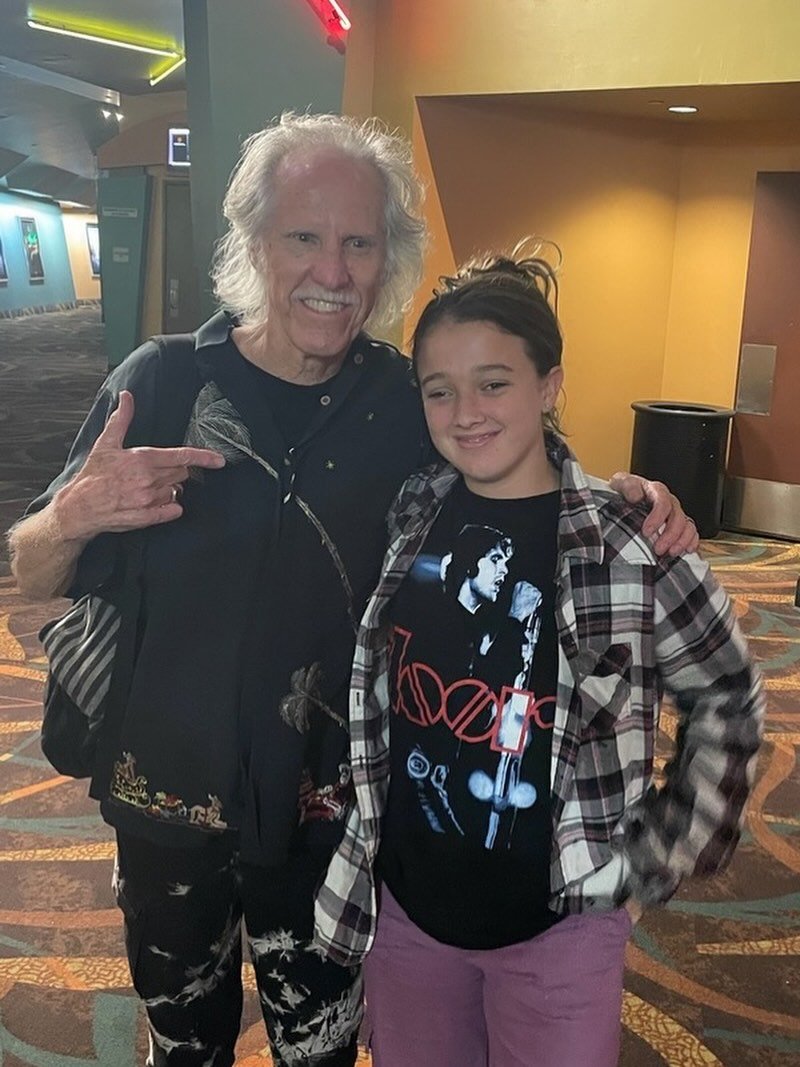 A fan at the &ldquo;When You&rsquo;re Strange&rdquo;
screening.