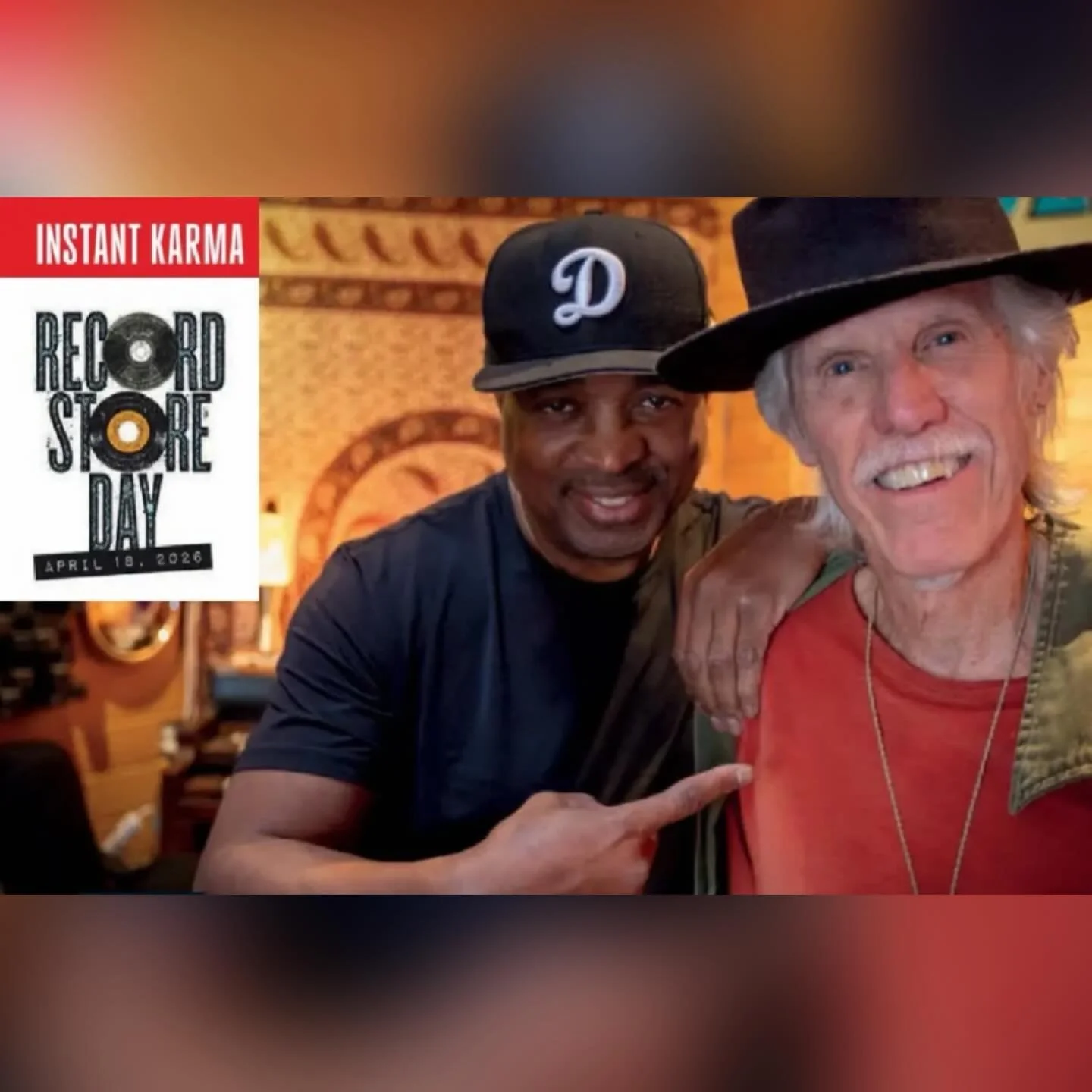 I&rsquo;m very excited to say, that my longtime project with Chuck D., is finally coming out mid April.  Preview at the link in bio.