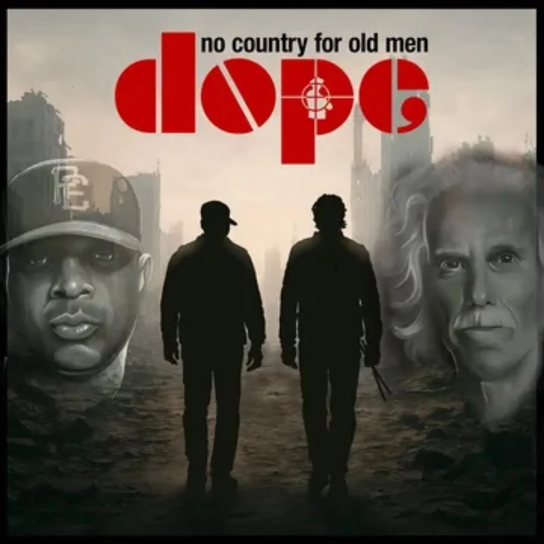 It&rsquo;s here.

no country for old men is out today for Record Store Day.

Chuck and I built this one from the ground up... rhythm and rhyme, back and forth, seeing where it could go. &ldquo;every tick tick tick&rdquo; is in there, along with the r
