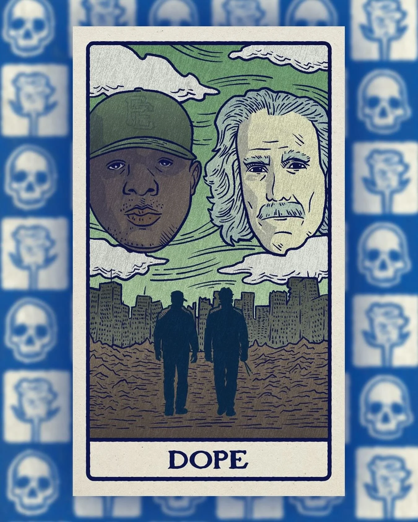 Pretty do+pe!

Check out this custom tarot card @gqscanlan made for @orgmusic&rsquo;s Record Store Day last month.

Has anyone listened to no country for old men? Drop your thoughts below. ⬇️