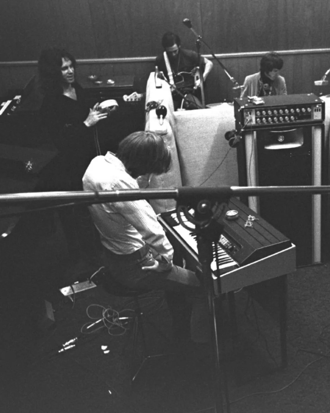 As a musician, the studio is the office. They come and go, and when you reach my age, you&rsquo;ve worked in more of them than you can count.

That being said, nothing will ever top those days with Jim, Robby and Ray. The four of us. 

Photos by Paul