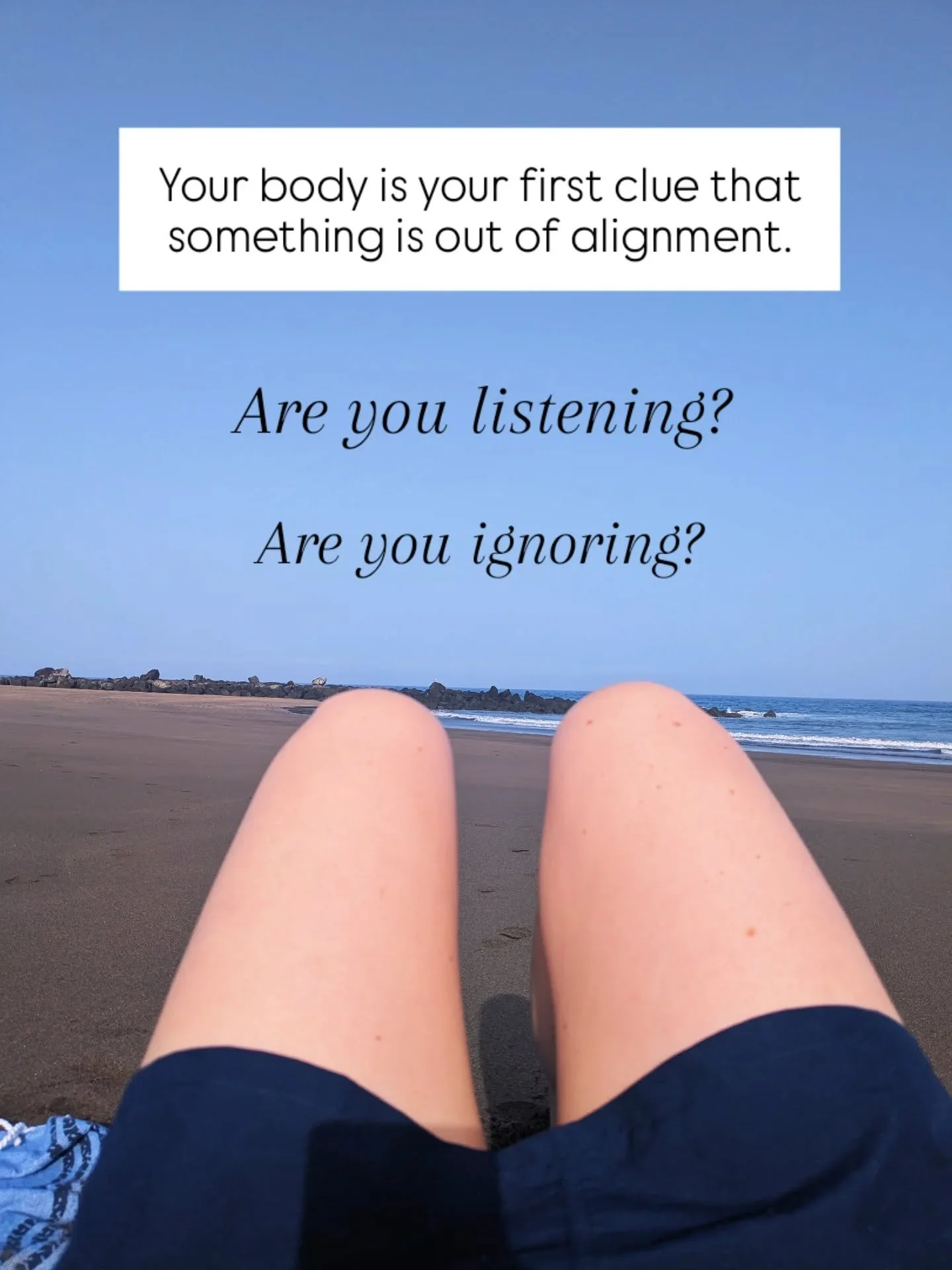 The signals sent by your body are not random.

Those signals are your body trying to speak to you.

Trying to help course-correct.

Are you listening or are you ignoring?

Join me at the Unspoken truth summit where I will be inviting you to reconnect