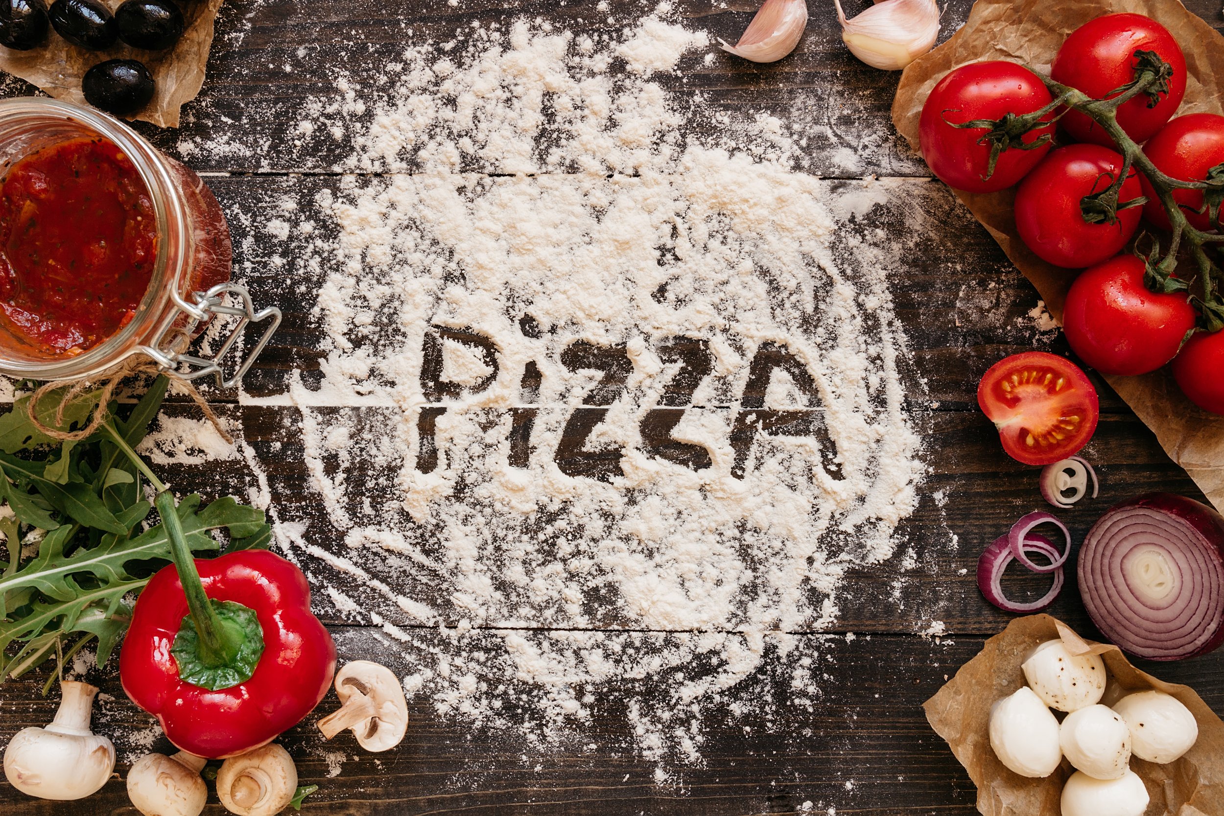 Make your own garden fresh pizza