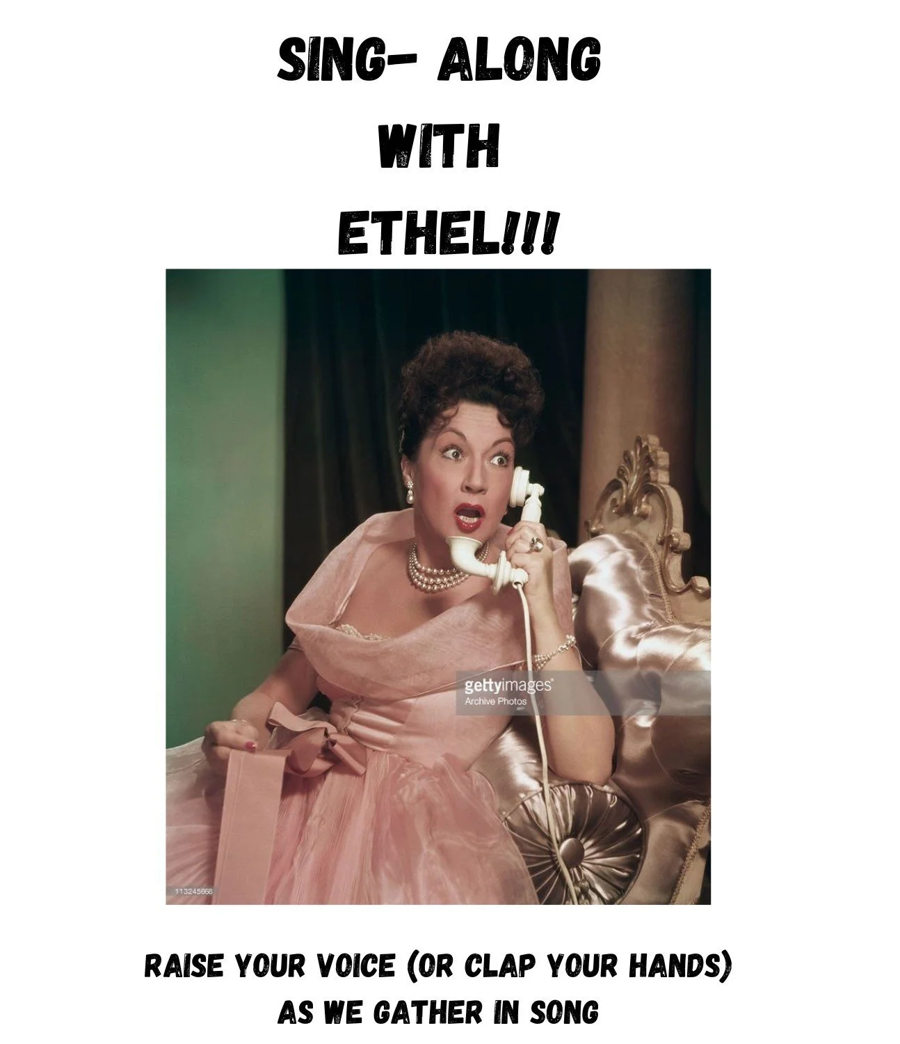 Ethel is Singing