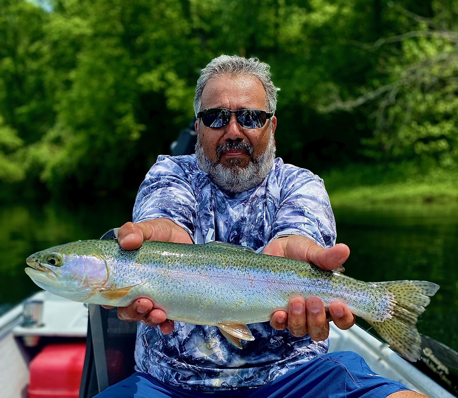 Fishing the White River in Arkansas