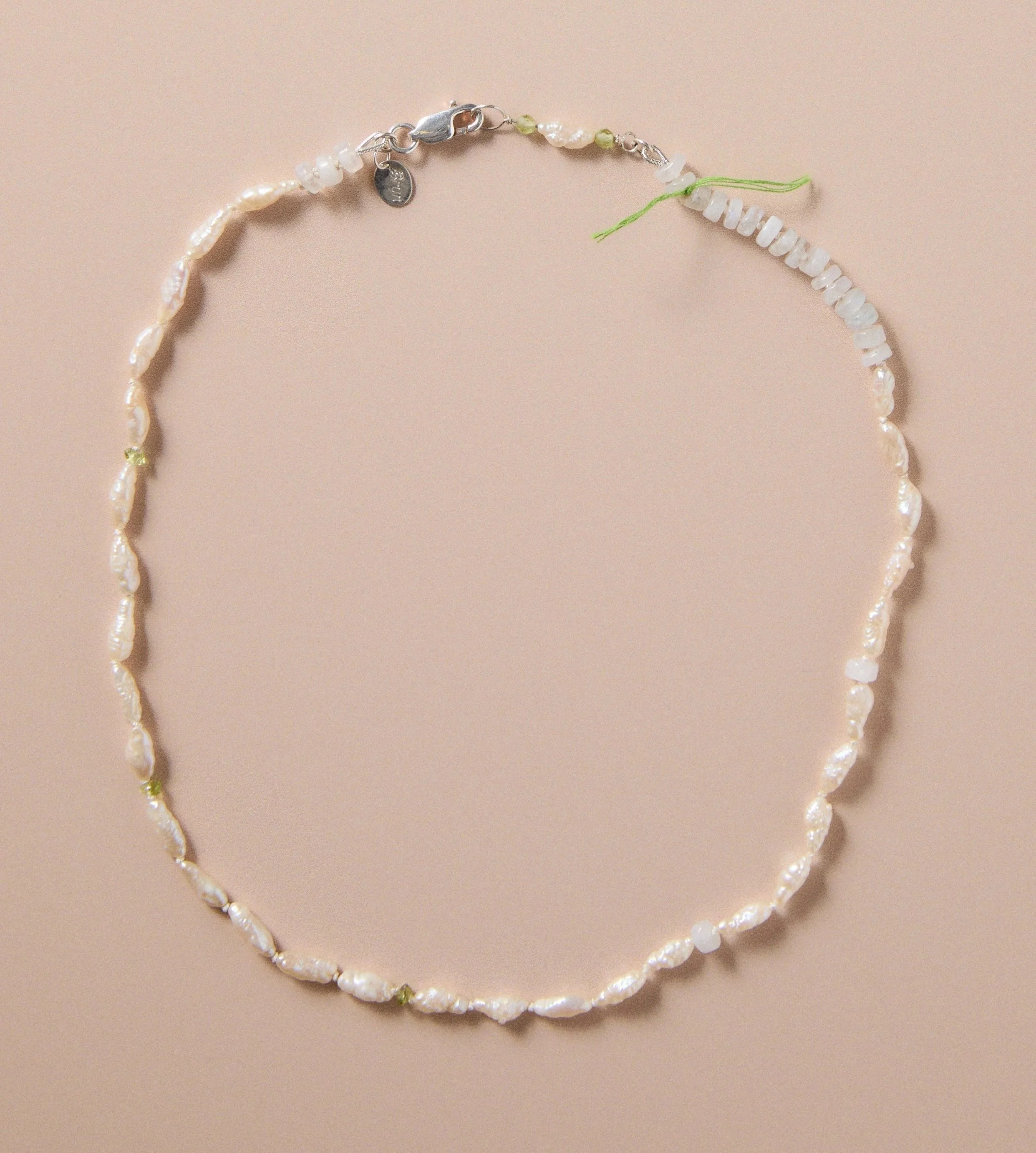 Rice Pearls, Knotted