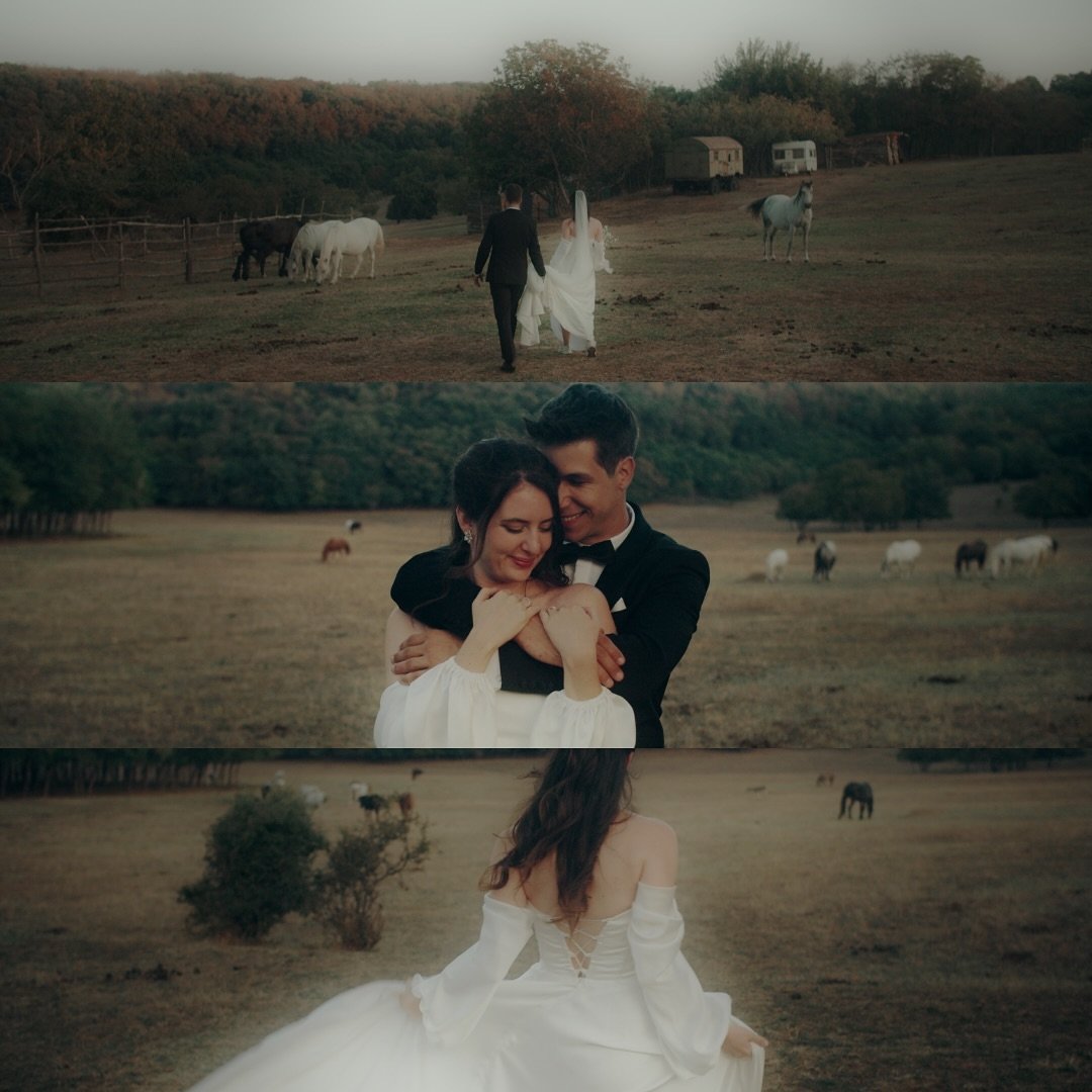 A little peek into romantic hungarian countryside wedding of D&oacute;ra and Vajk🤍