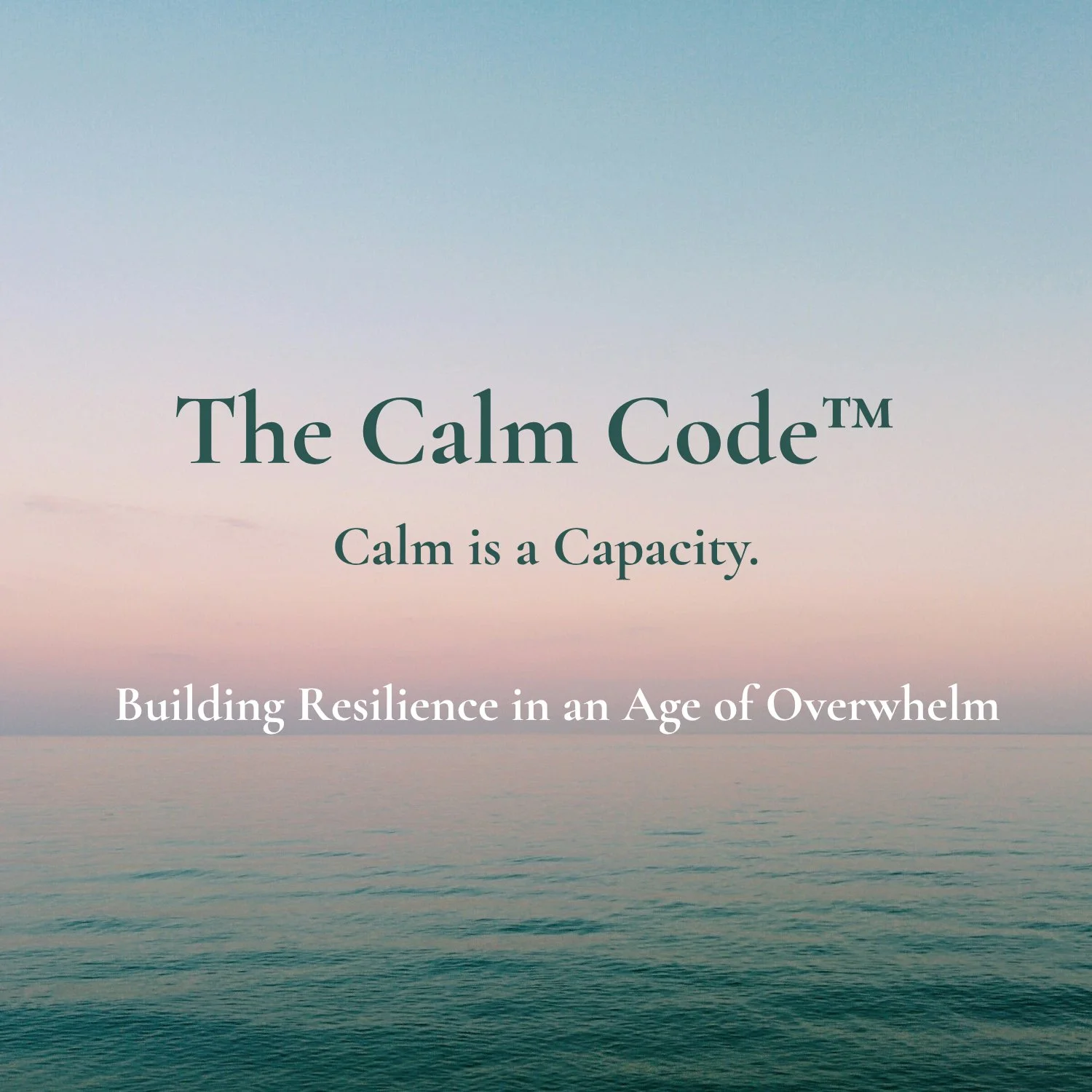 The Calm Code™ Masterclass
