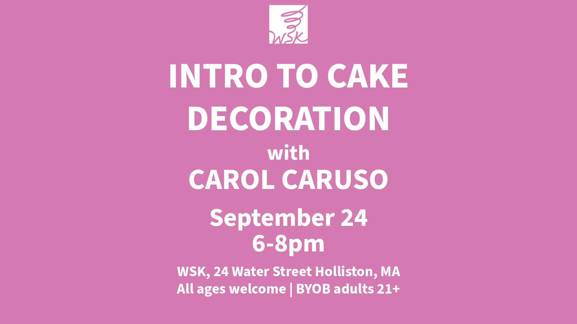 Intro to Cake Decoration