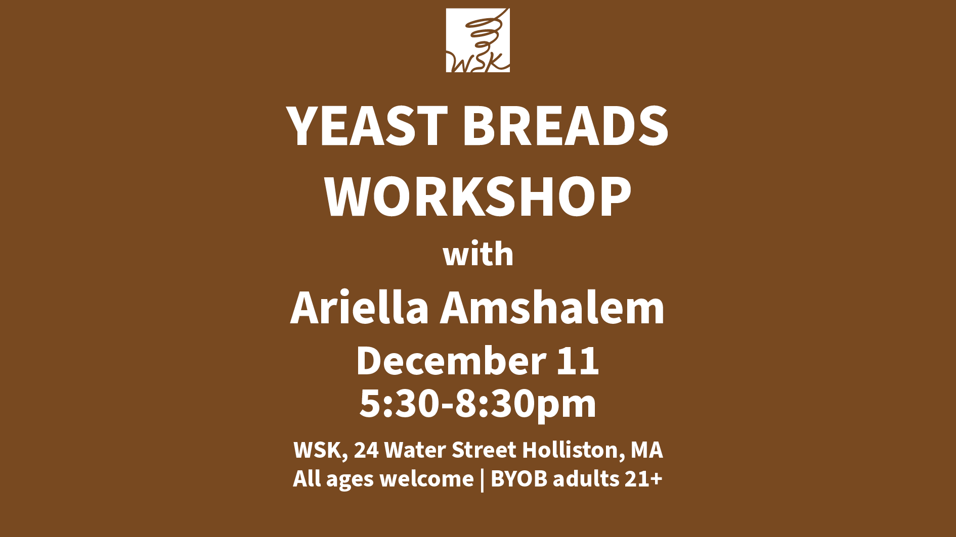 Yeast Breads Workshop