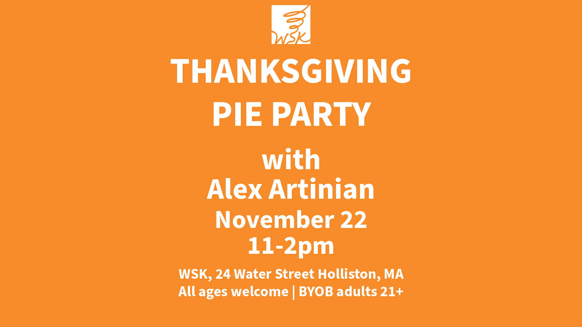 Thanksgiving Pie Party