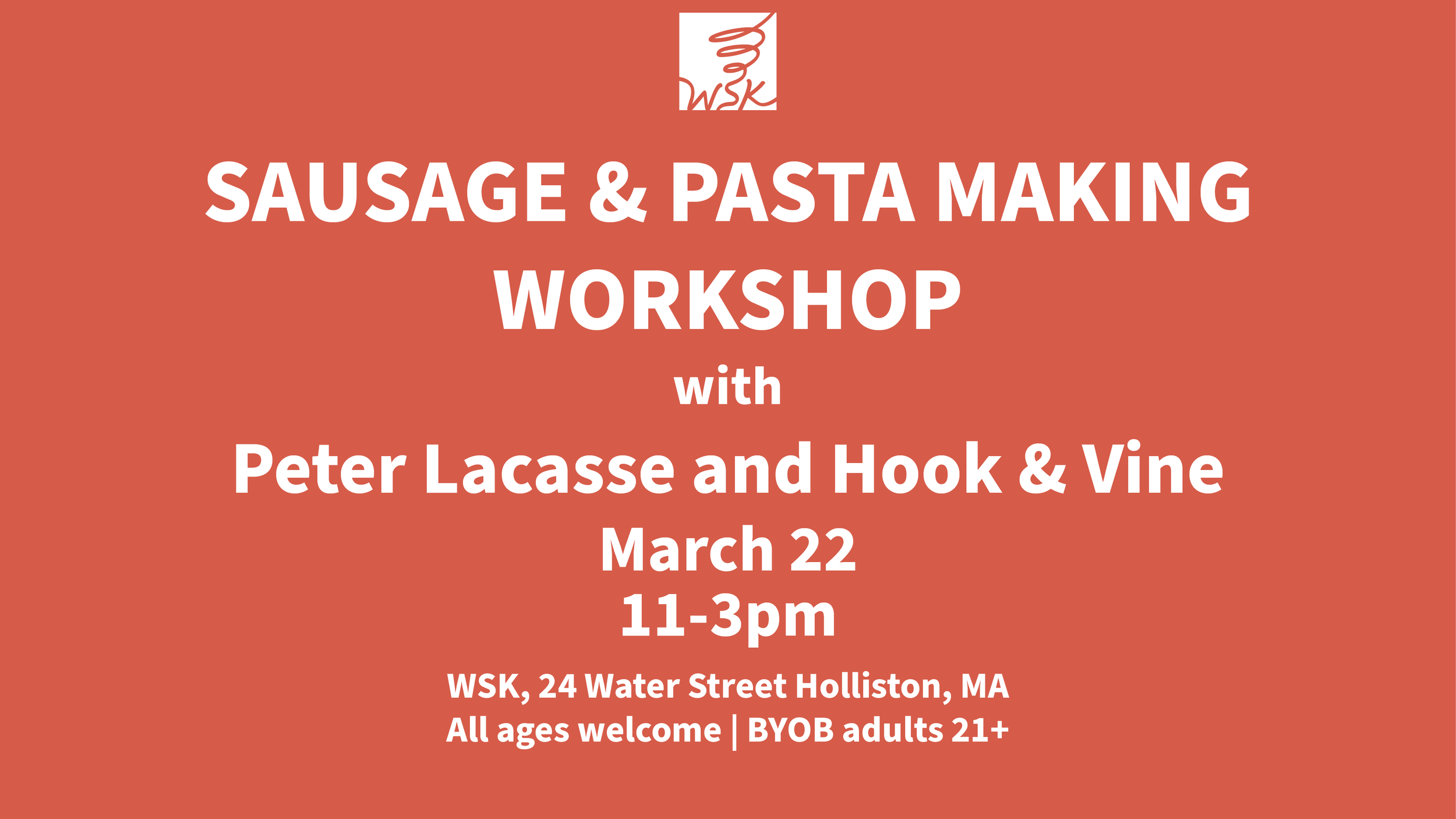 Sausage &amp; Pasta Making Workshop