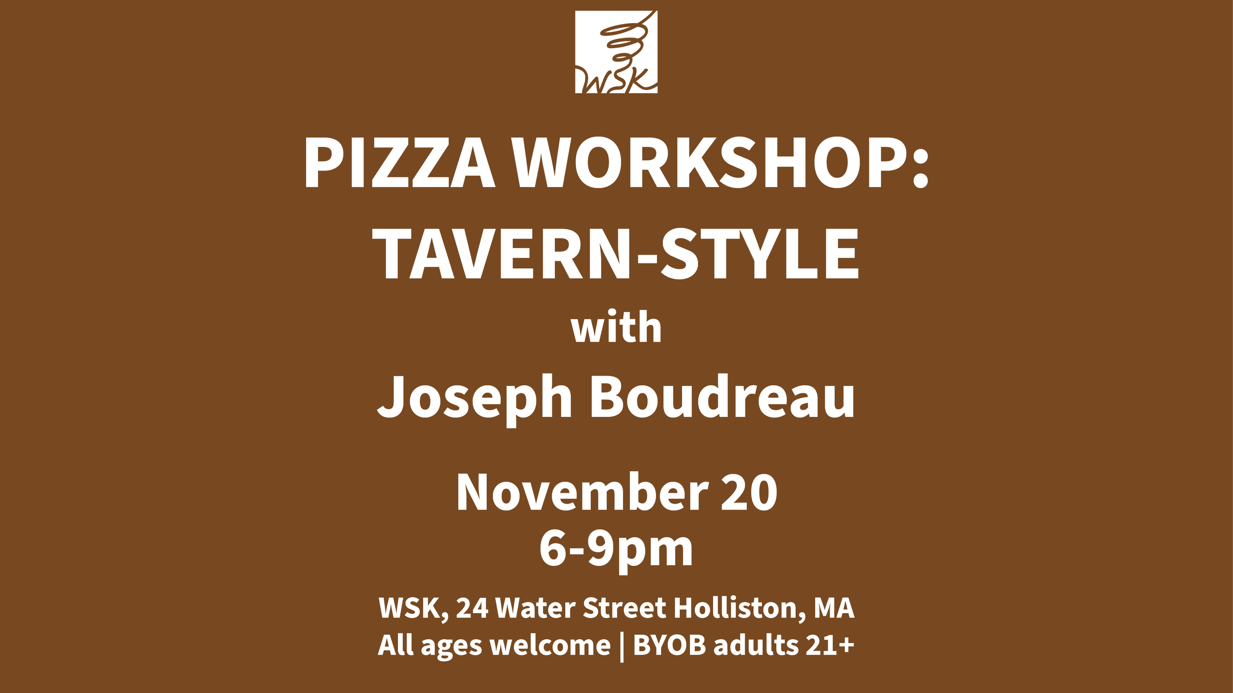 Pizza Workshop: Tavern-Style