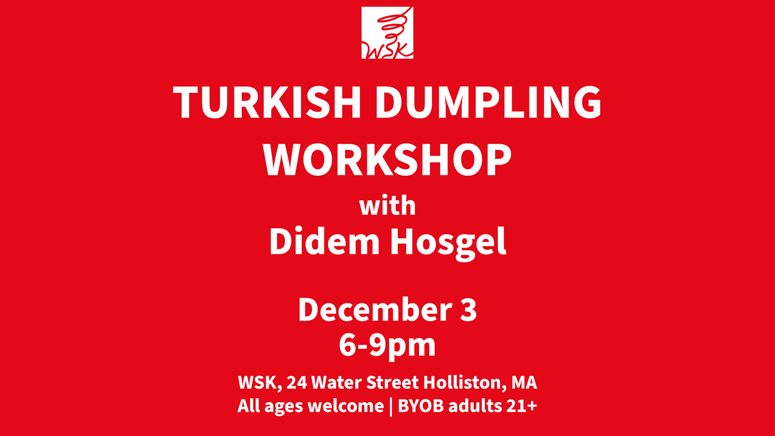 Turkish Dumpling Workshop