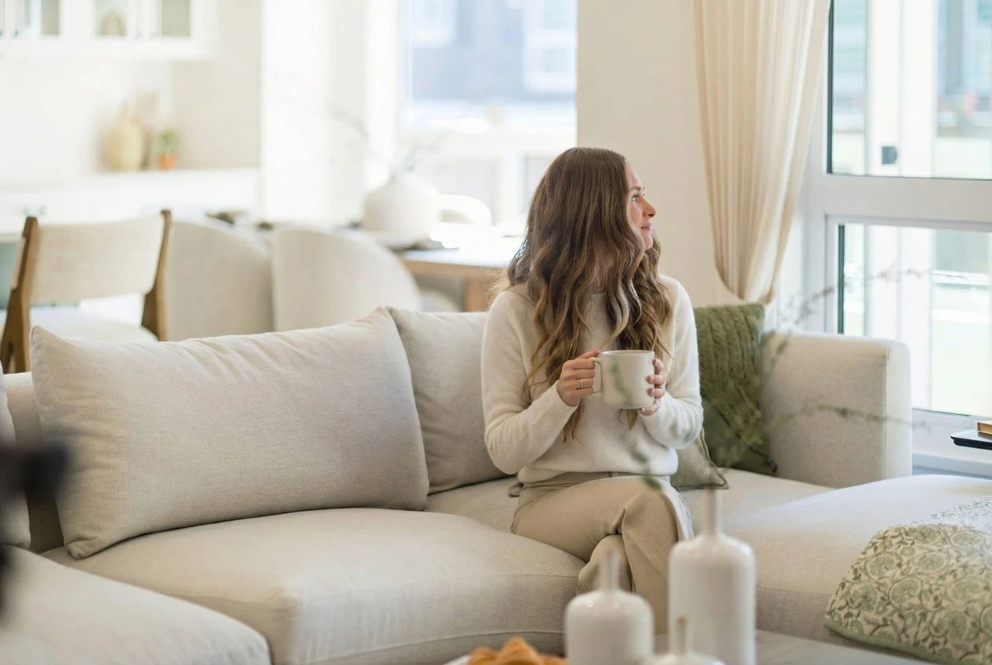 Some of the best moments at home are the quiet ones. 🤍

A slow morning with coffee, soft light through the windows, and a space that feels calm, comfortable, and beautifully considered. Thoughtful design isn&rsquo;t just about how a home looks&mdash