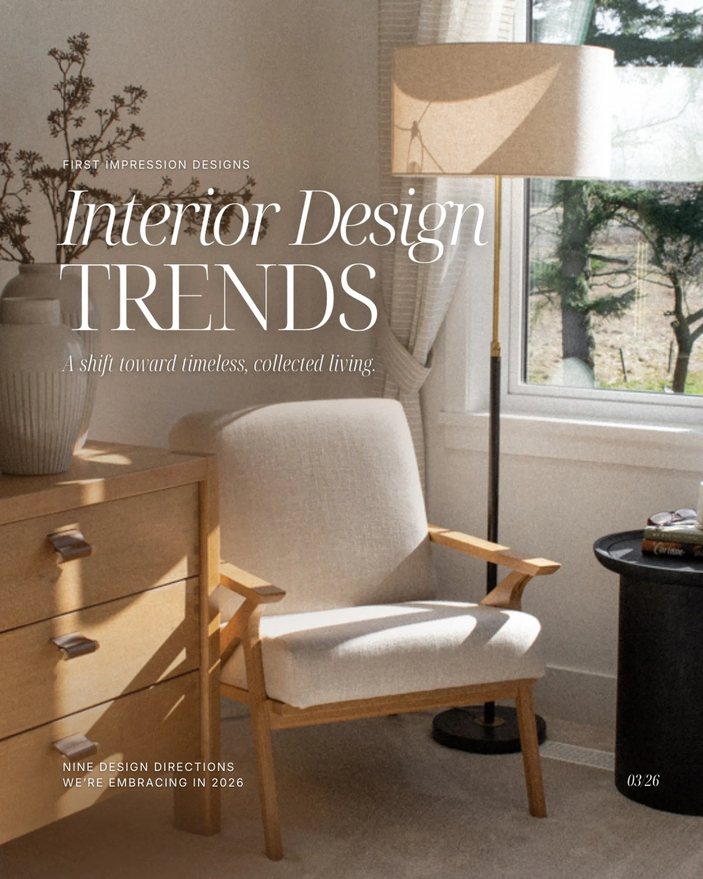 2026 interior design is less about trends&mdash;and more about intention. 🤎

Homes are becoming more layered, expressive, and personal, reflecting a shift toward spaces that feel collected over time rather than perfectly styled all at once. From ric