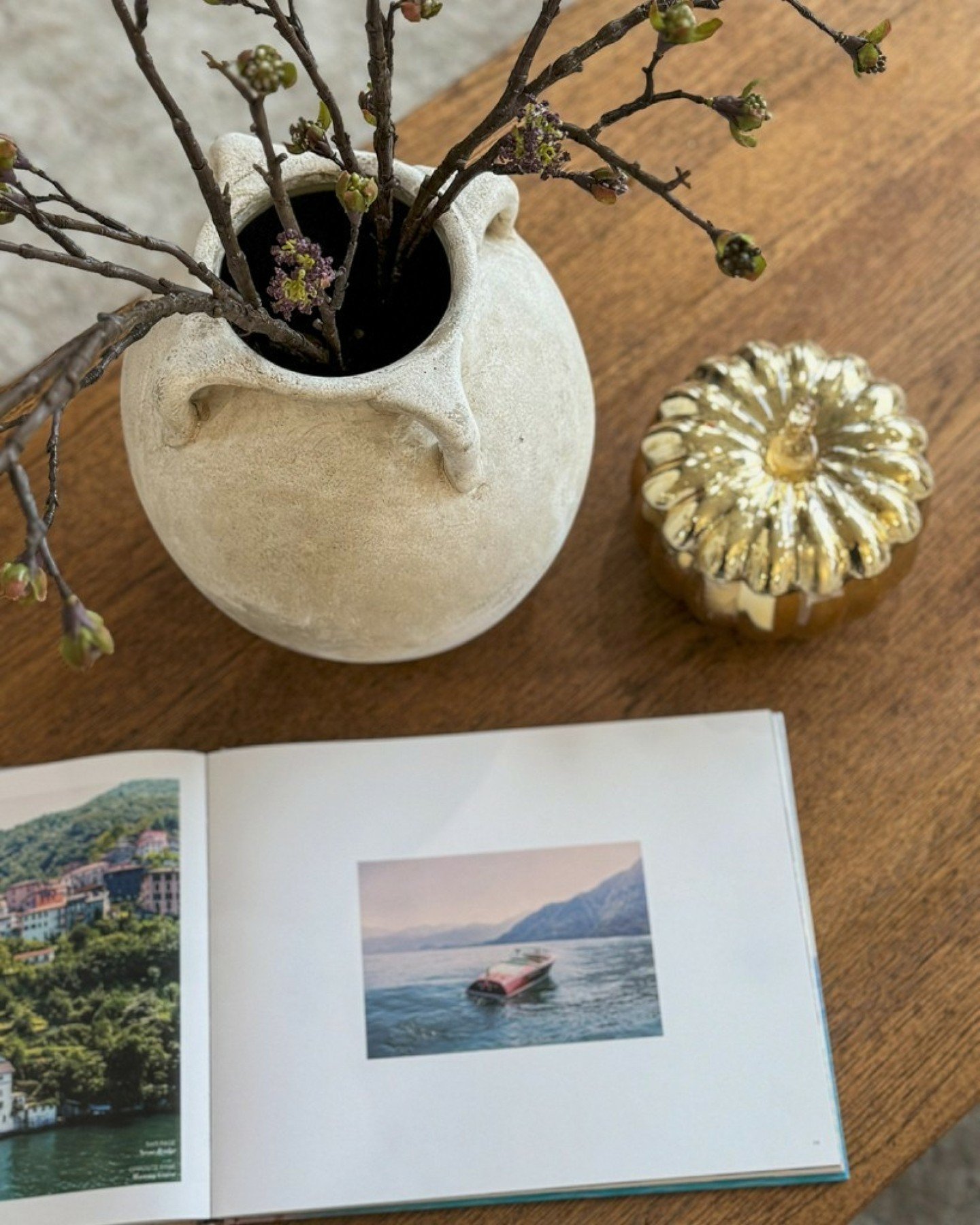 A quiet nod to the season ahead. Natural branches, warm wood tones and a little touch of antique brass bring an effortless autumn feeling without leaning too literal.

We love seasonal styling that feels collected, textural and easy to live with. Wha