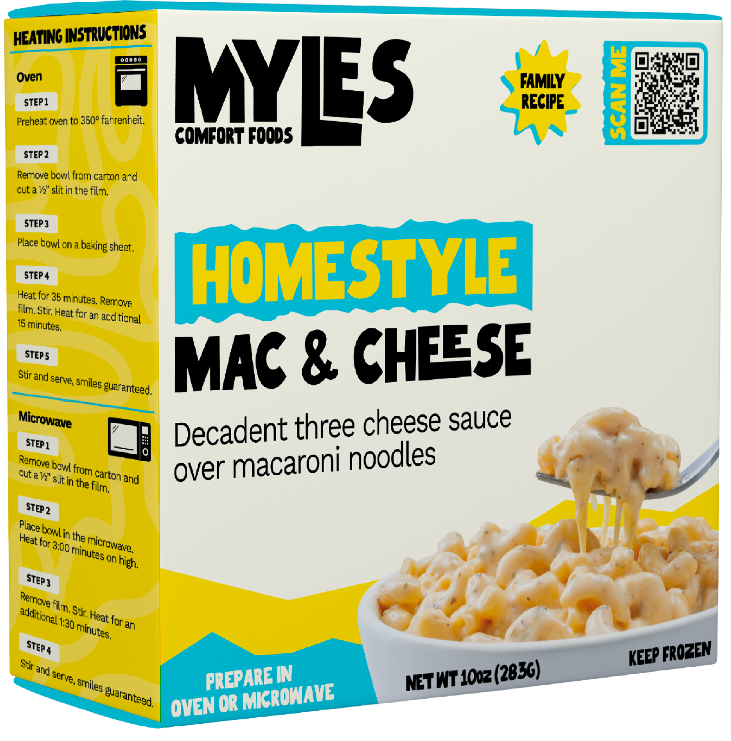Delicious Frozen Mac &amp; Cheese | Made with Real, Clean Ingredients | Minority Owned | America, USA
