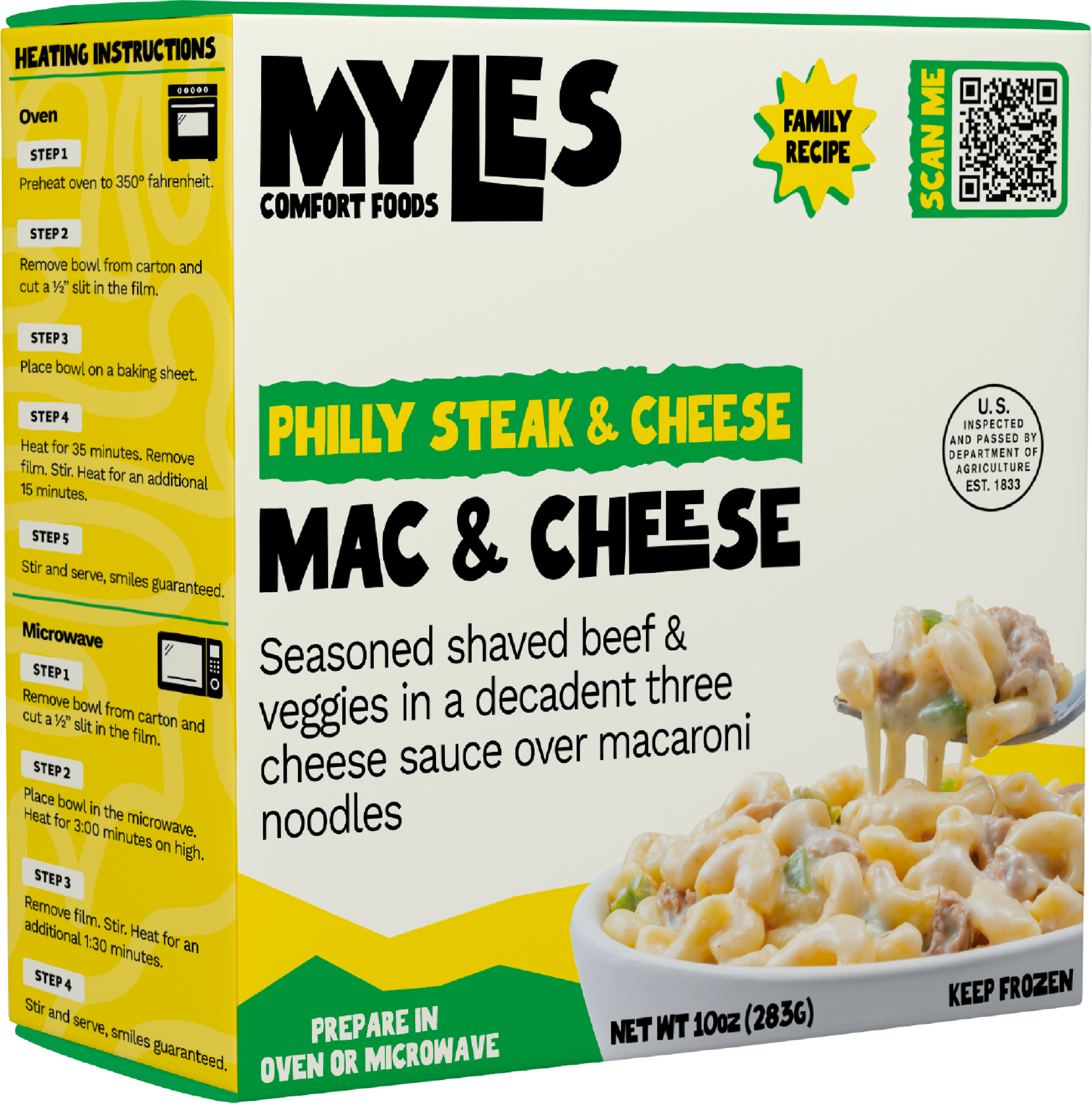 Delicious Frozen Mac &amp; Cheese | Made with Real, Clean Ingredients | Minority Owned | America, USA