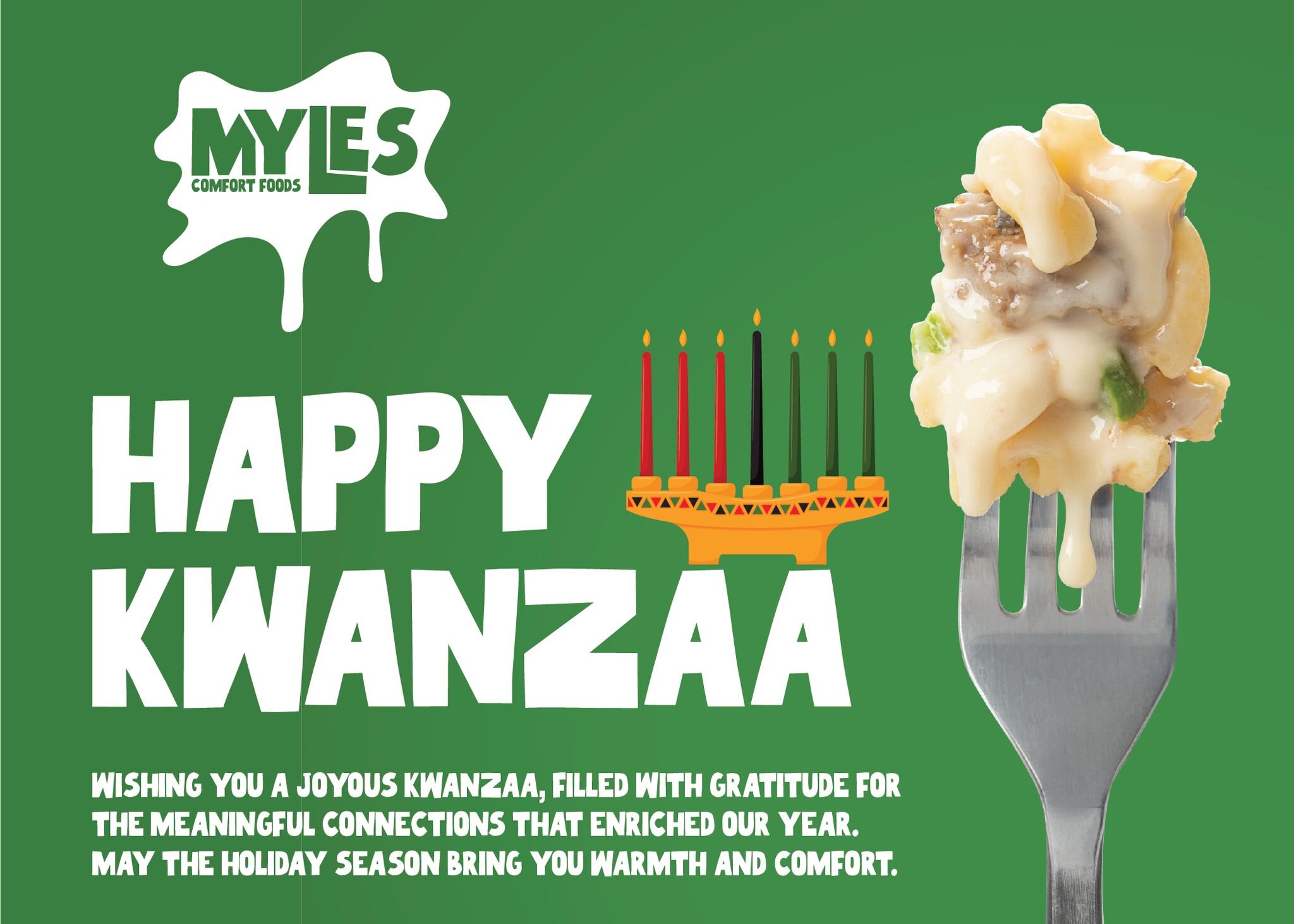 We embrace the spirit of Kwanzaa with a feast that celebrates unity along with the heritage and strength of our community as we savor the flavors of this special season.