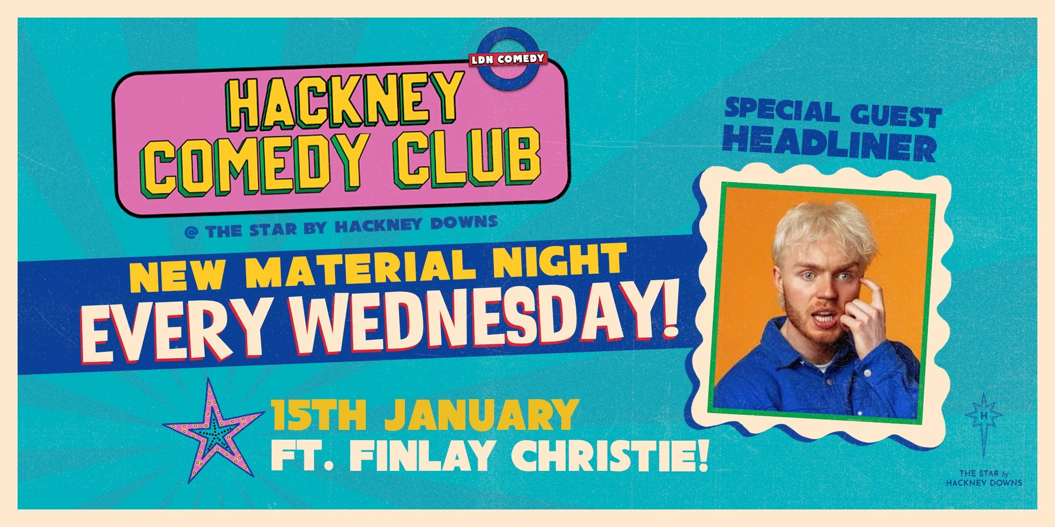 Hackney Comedy Club with Finlay Christie!