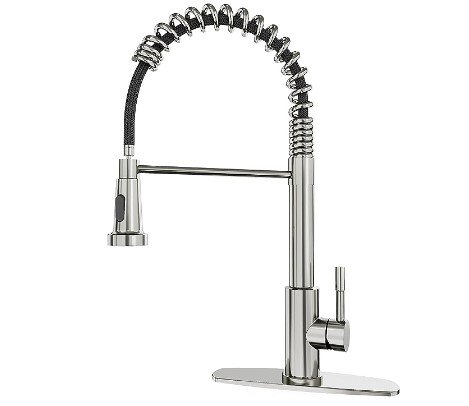 Brushed Nickel Stainless Steel Sink Faucet