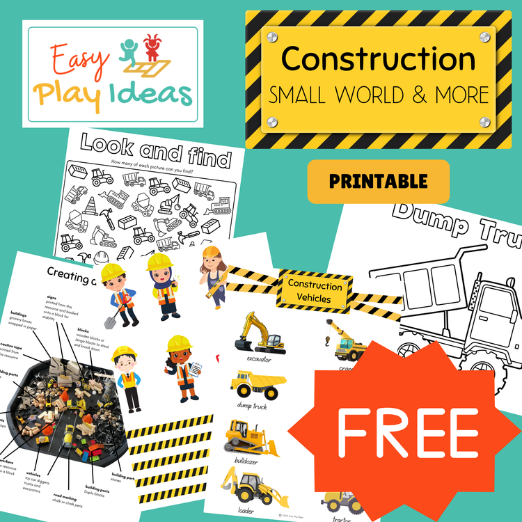 Farm Small World Printable Resource — Easy Play Ideas for Kids