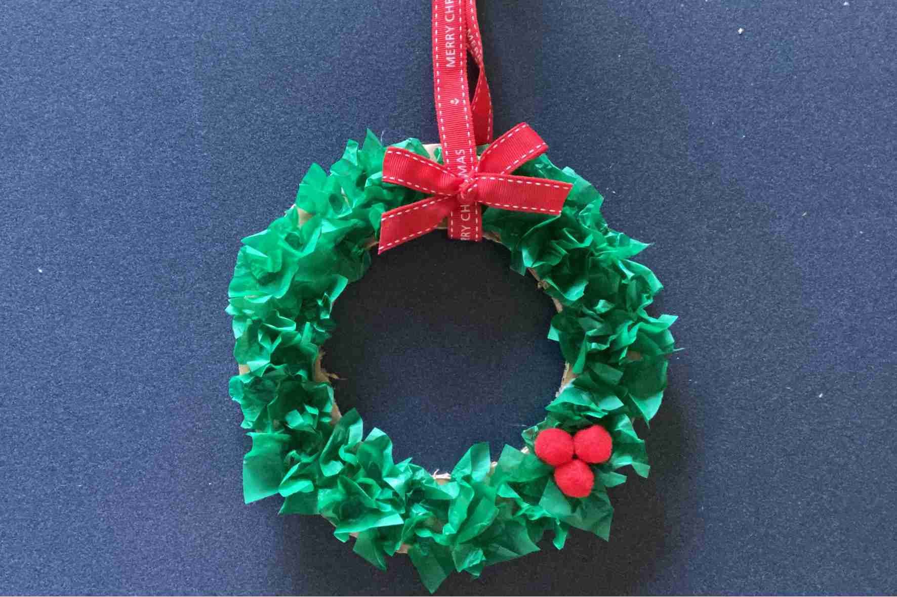 christmas wreath ornaments