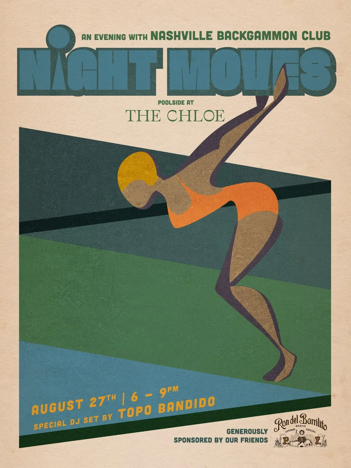 Nashville Backgammon club presents- Night moves