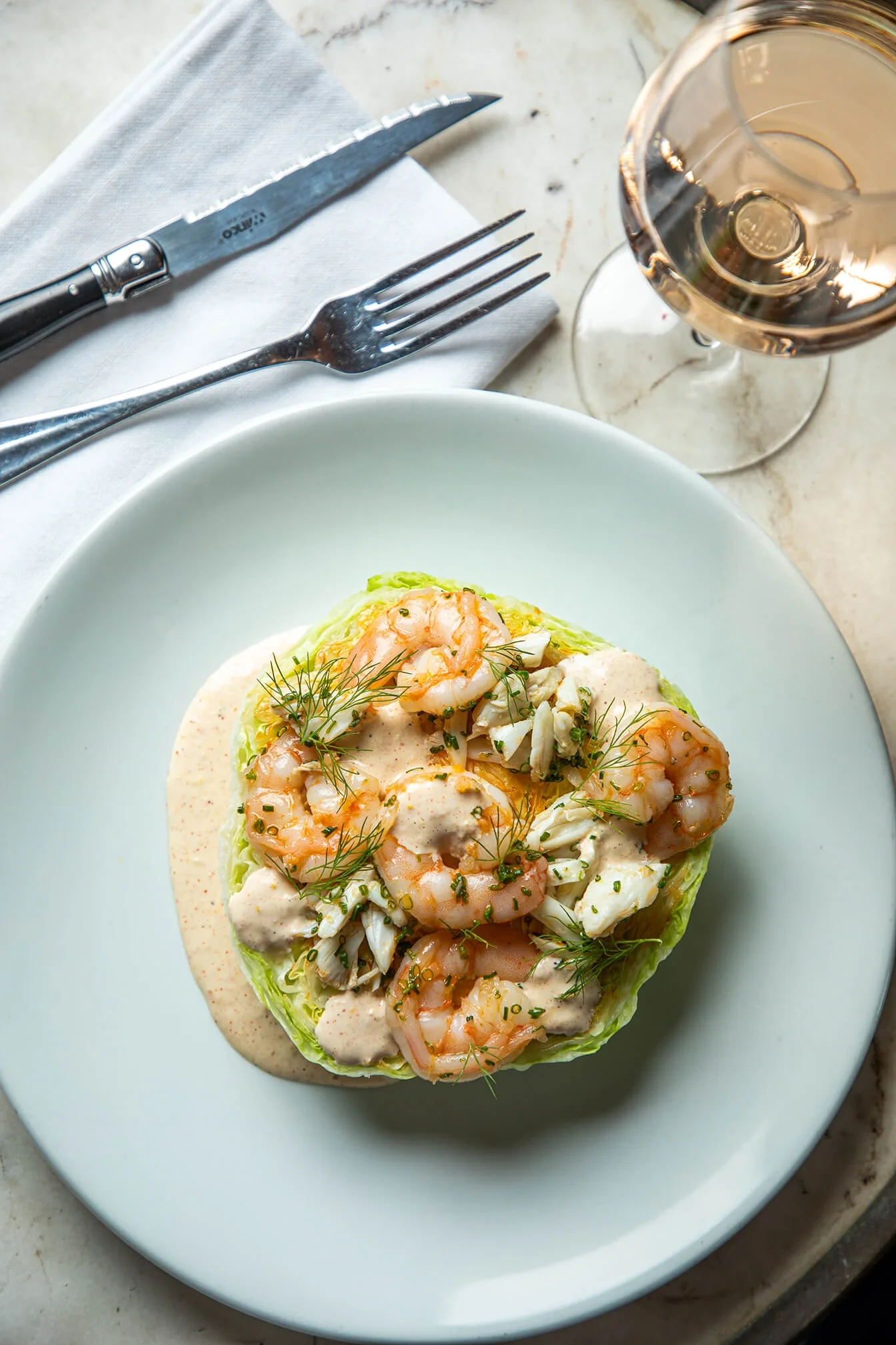 Seafood Salad at The Chloe Nashville