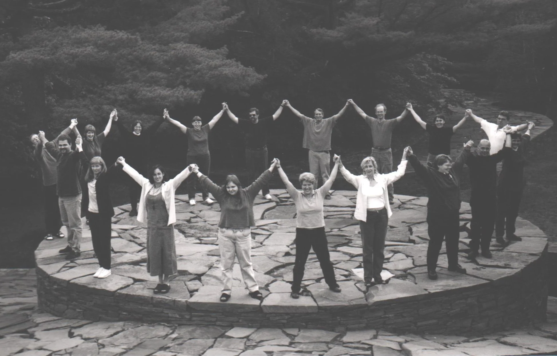 Ars Choralis at Opus 40. I'm front right in white