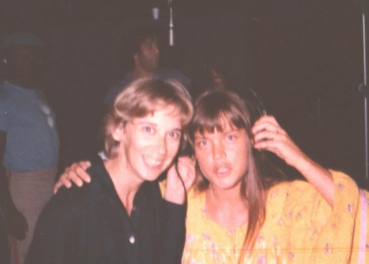 Johanna with Valerie Carter