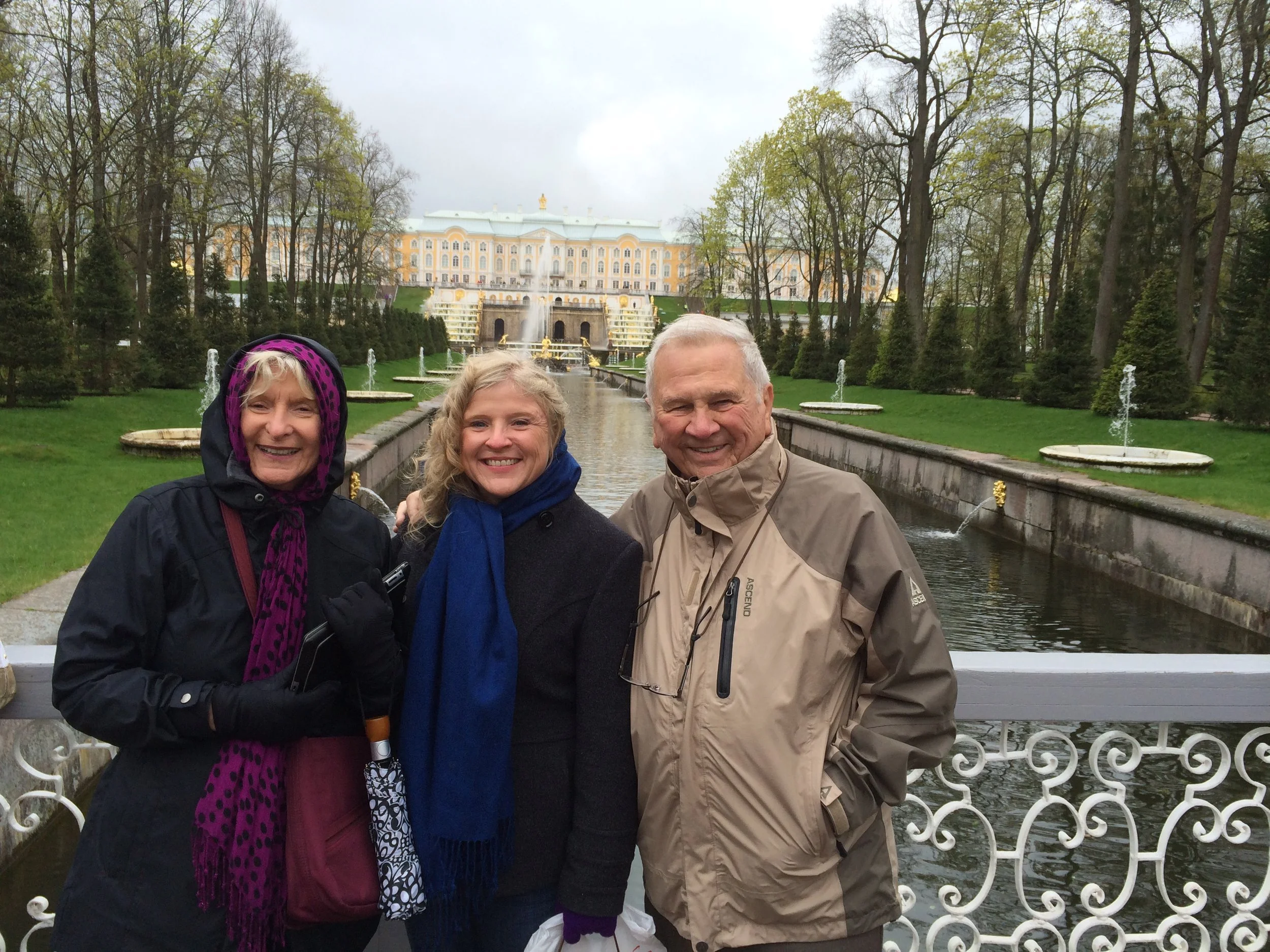Peterhof, the Cottage Palace, the metro, and a surprise dessert