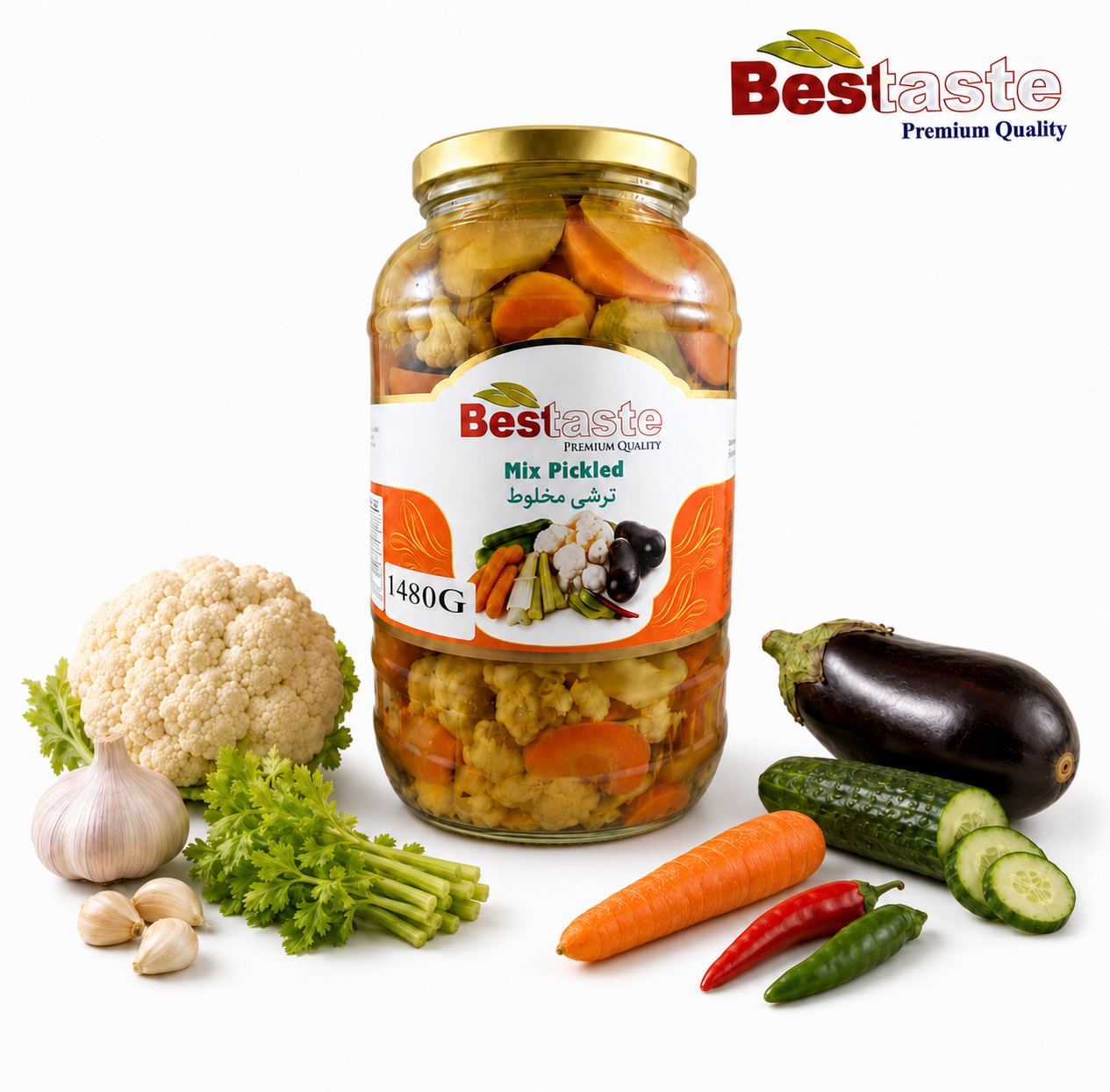 Pickled Mixed Vegetables - large