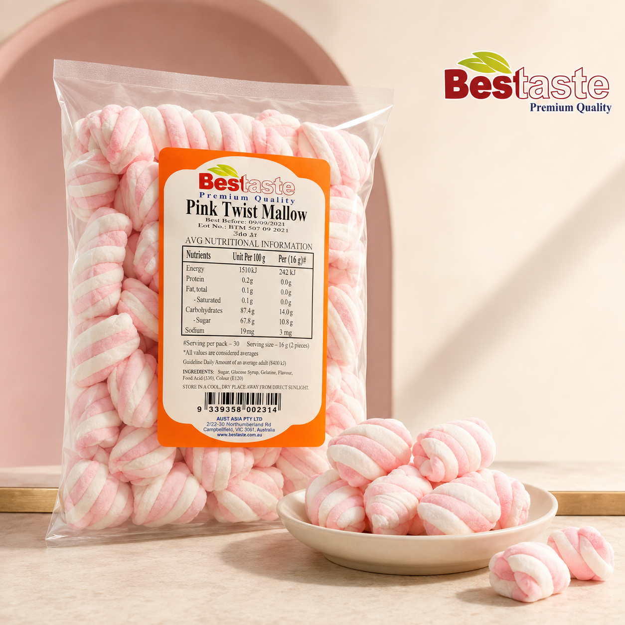 Pink Twist Mallow