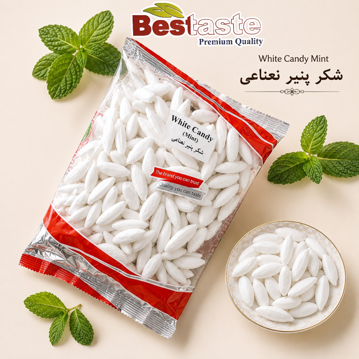 White Mint Candy