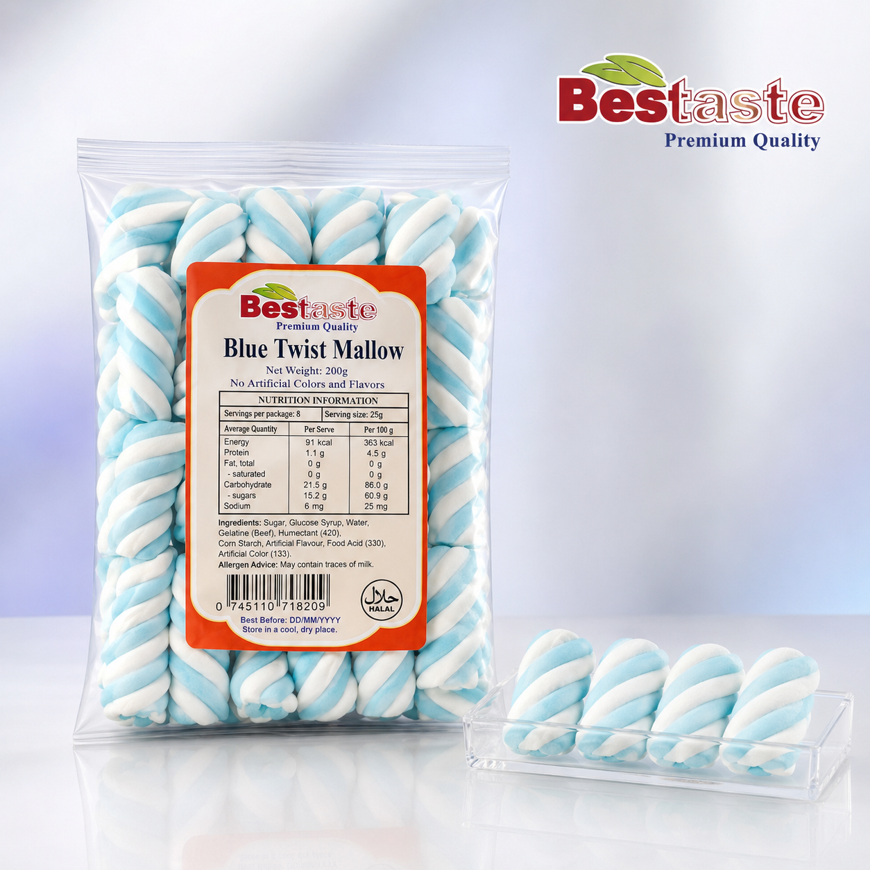 Blue Twist Mallow