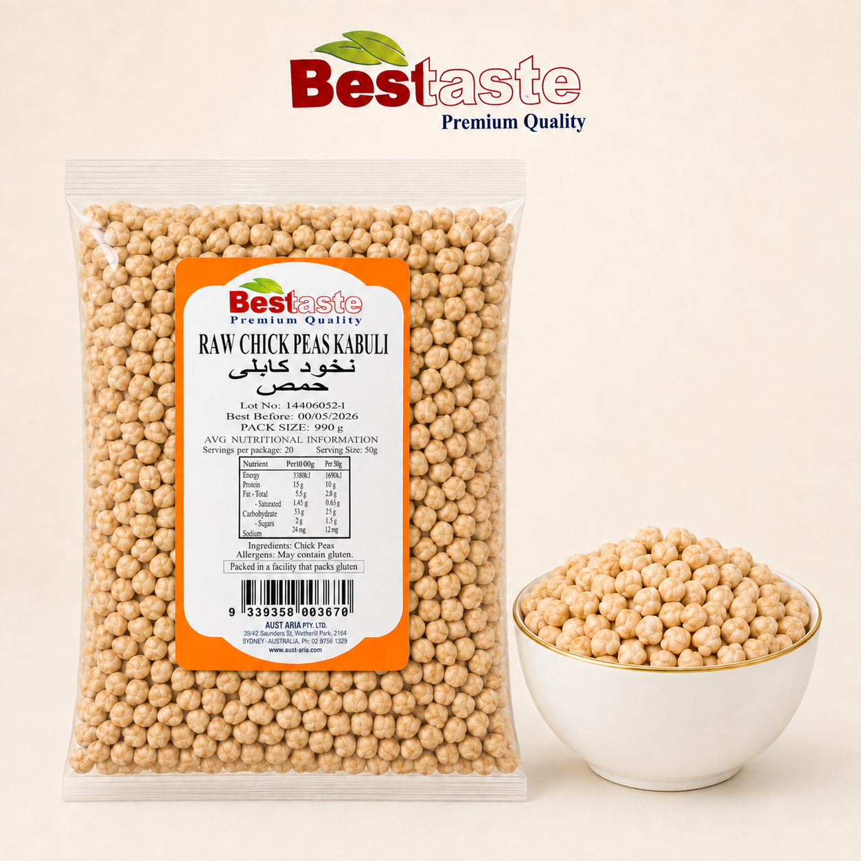 Kabuli Chickpeas